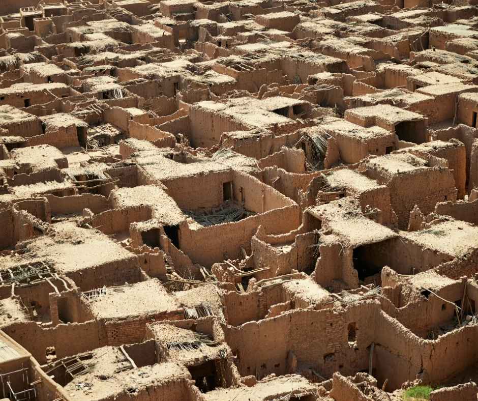 Mud brick houses of the Old Town of Al Ula 