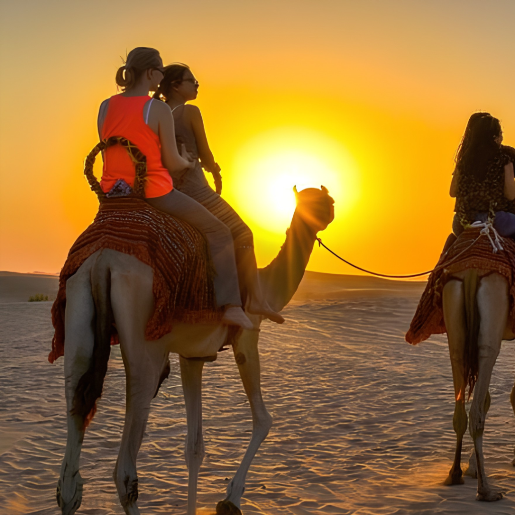 sunset-ride-camel-trecking