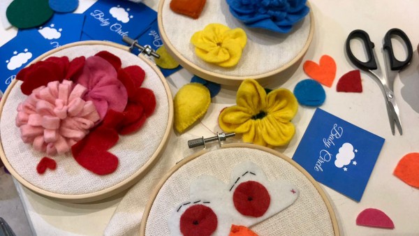 Atelier Créatif: Tambourins à la Feutrine