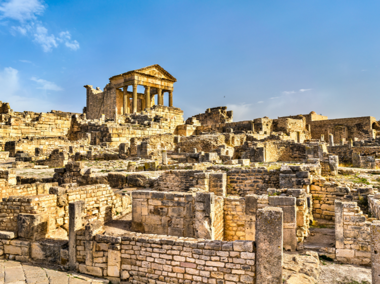 roman capitol dougga