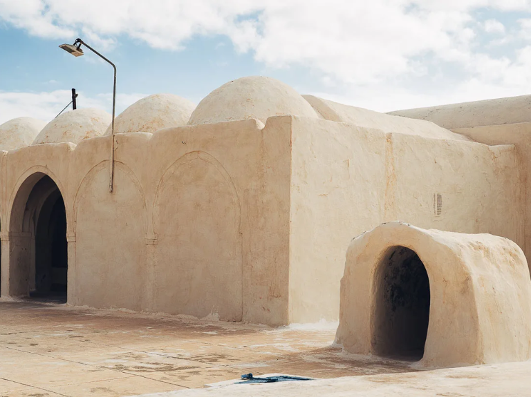 Abu Miswar mosque filming location Djerba