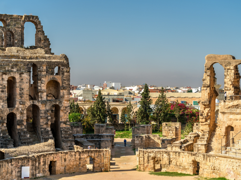amphitheatre of jem view inside