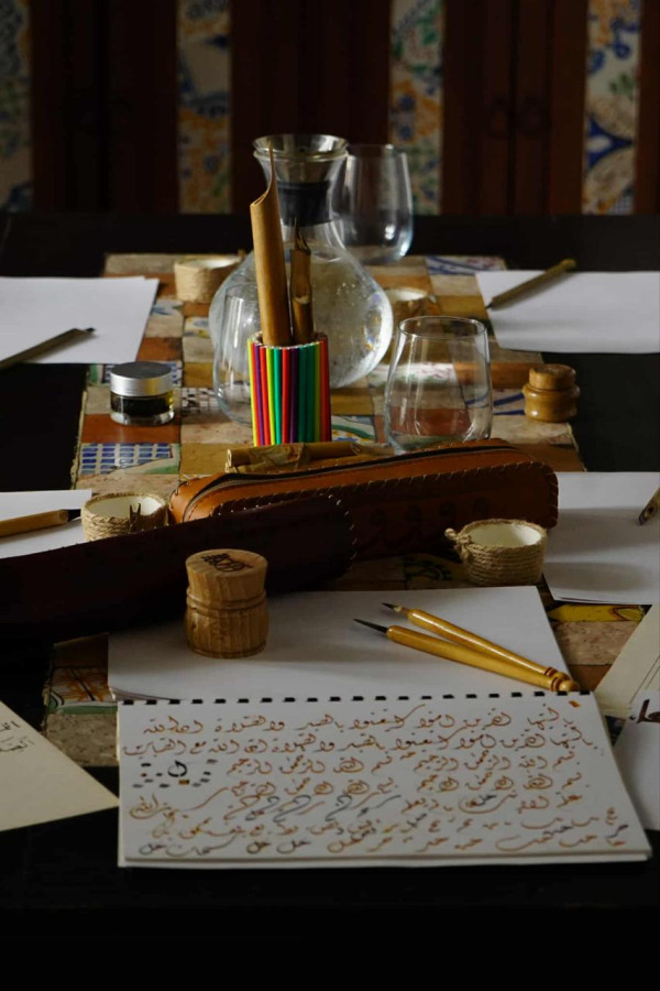Atelier de calligraphie et Brunch à Dar El Médina