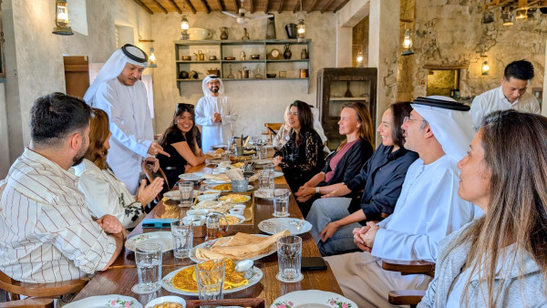 Emirati Breakfast & Coffee Ritual: A Cultural Exchange with Locals