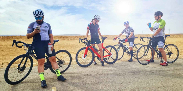 Riyadh's Wadi Hanifah by Night – Biking & Chilling Vibes